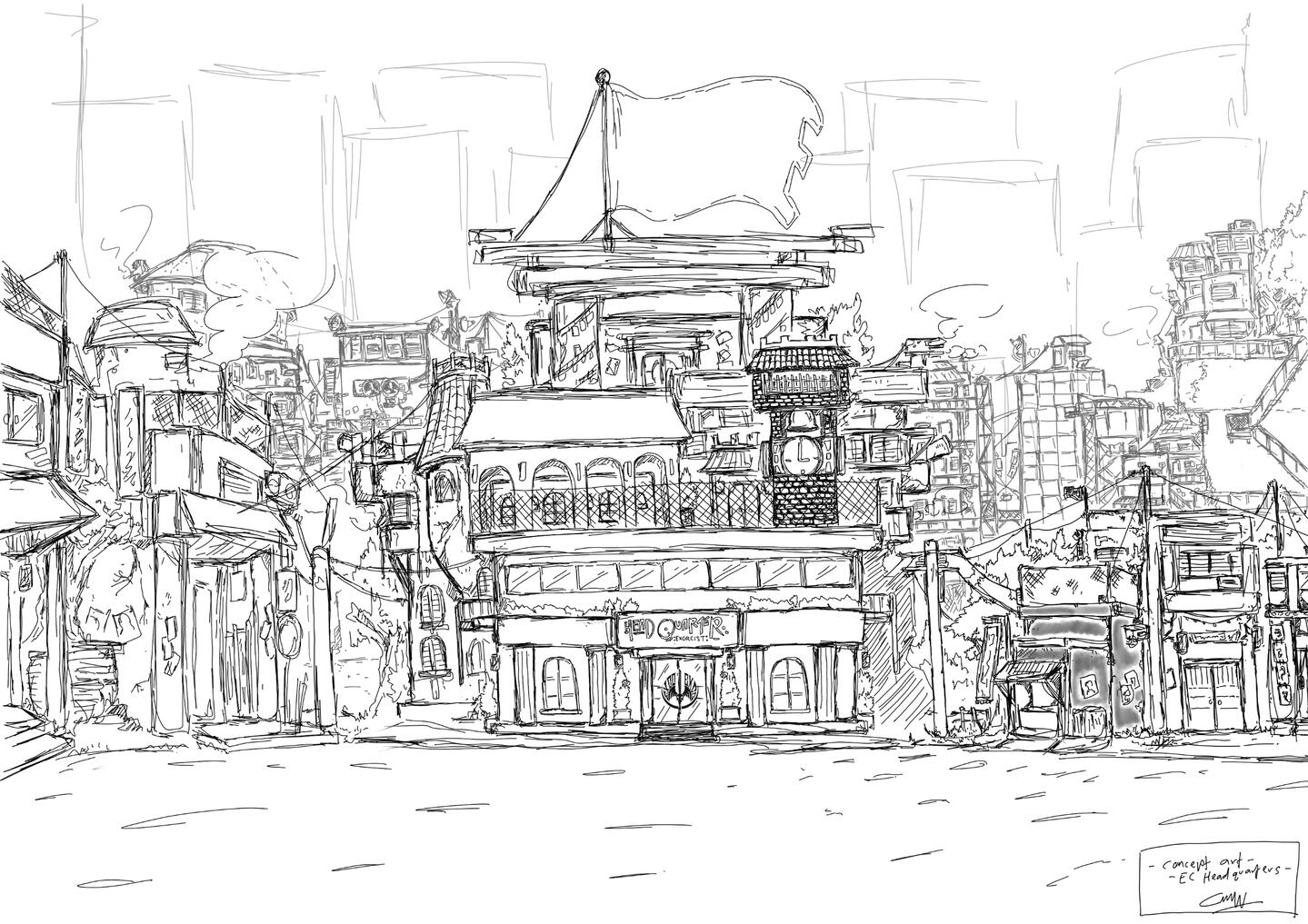 HQ concept by SnowWolf HQ concept by SnowWolf